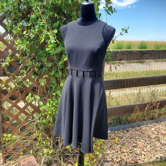 AMANDA UPRICHARD Elegant Black Sleeveless Dress Women's Size Small NWOT - Picture 8 of 16